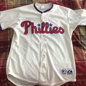 Phillies Authentic Jimmy Rollins Jersey